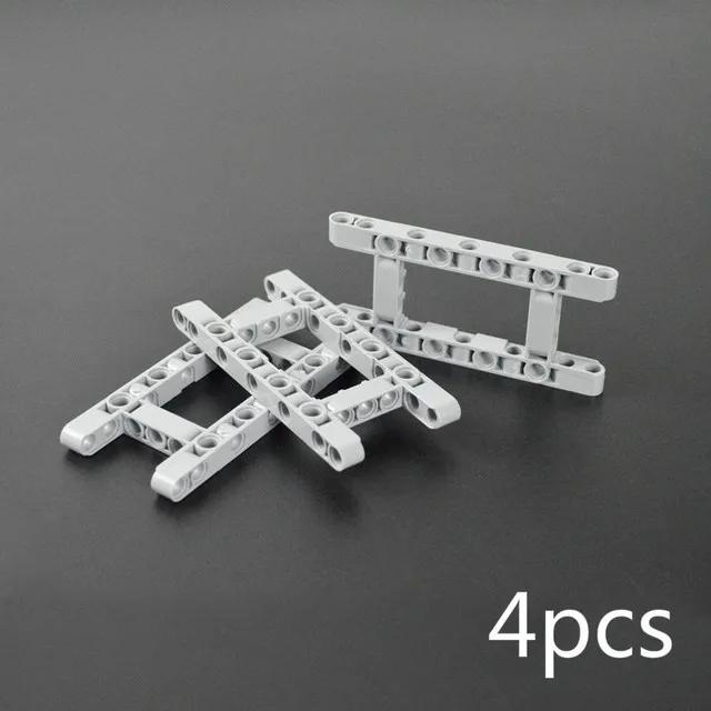 MOC Technical Liftarm Beams Bricks DIY Assembles Particles 32348 Modified Bent Brick Educational 39793 39790 Construction Toys