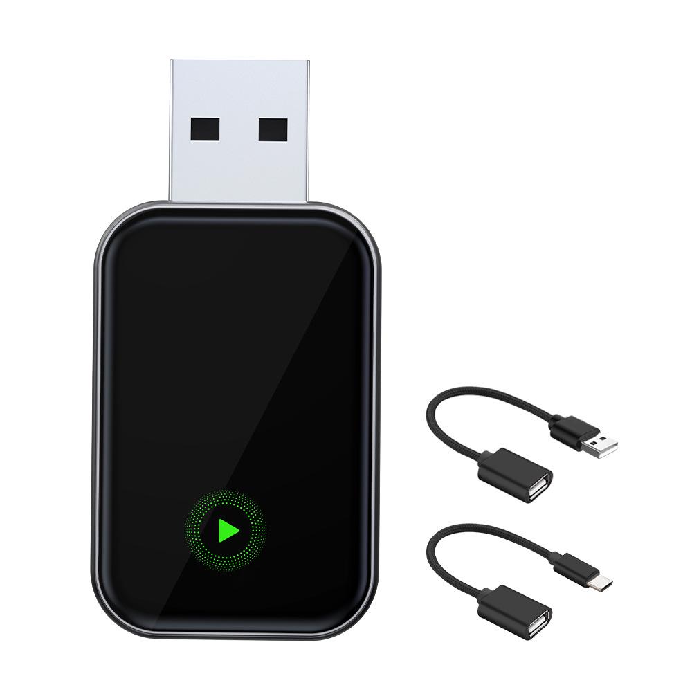Dual-Function Wired to Wireless CarPlay Box for Apple & Android Auto