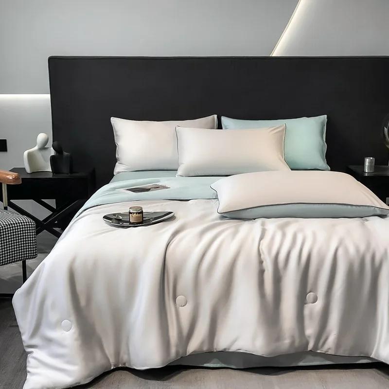 New Solid Color Tencel Summer Duvet Lyocell Household Tencel Summer Duvet