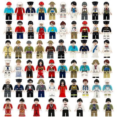 60 pezzi/set Occupazione Mini Figure Modello Building Blocks Accessori Mattoni compatibili con i giocattoli originali