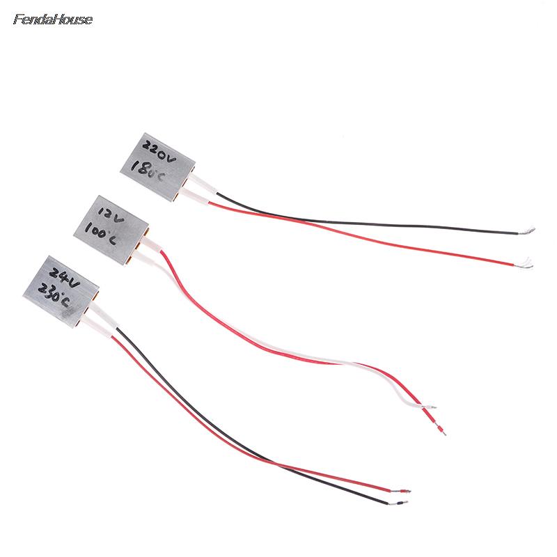 12V/24V/220V Air Electric Heater Plate Constant Temperature PTC Ceramic Heating Plate Thermostat Component Heater