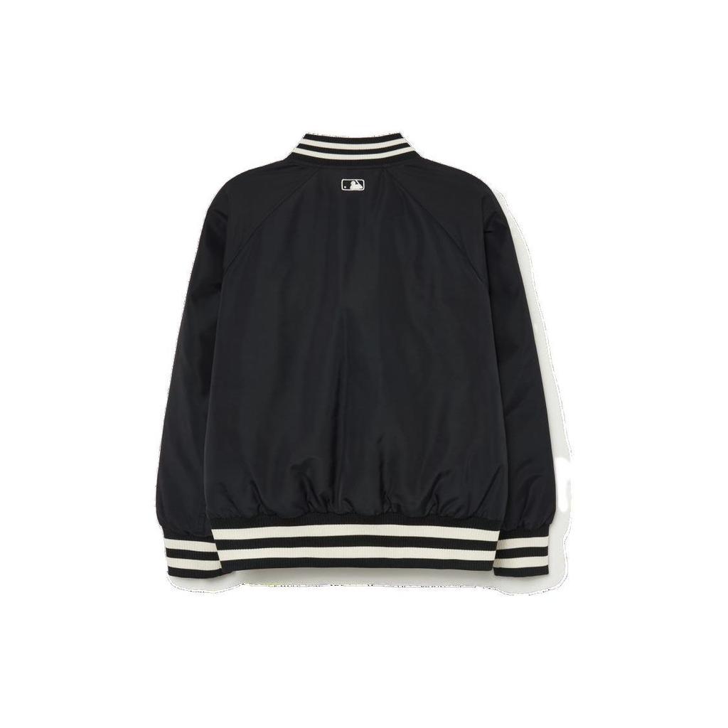 MLB New York Yankees Logo Long Sleeve Baseball Collar Button-Up Jersey Men jersey 3LDJV0136-50BKS