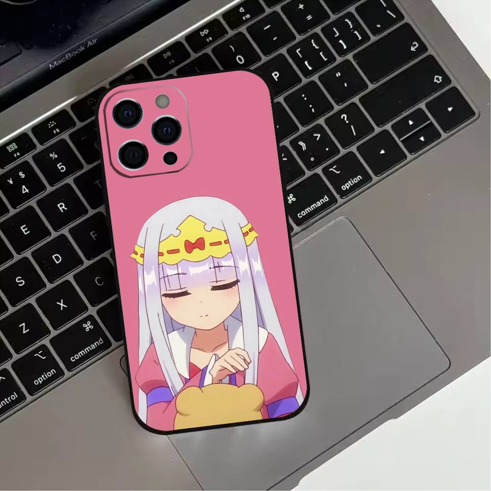 S-Sleepy Demon C-Castle  Phone Case For iPhone 17,16,15,14,13,12,11 Plus,Pro Max,XS,Soft Silicone Black Cover