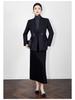 Nanyou Women's Professional Waist-Cinched Suit Jacket for Business and Commute - Autumn/Winter Collection