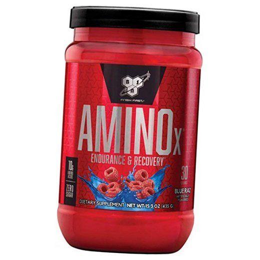 

Амінокислоти для витривалості та відновлення, Amino X, BSN (28158001) 435g Blueberry