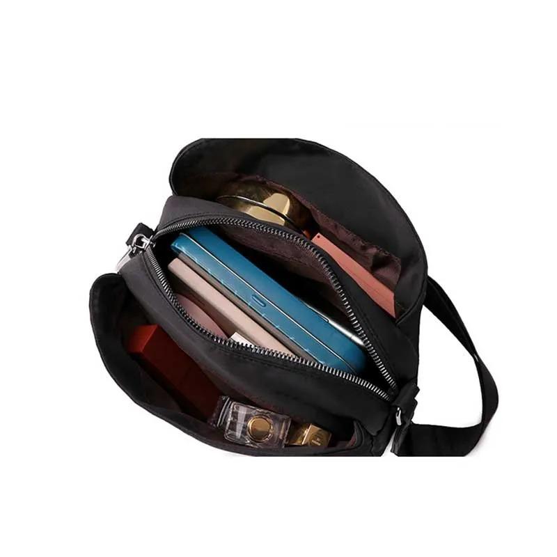 Rahat Naylon Omuz Çantası Kadın Moda Su Geçirmez Messenger Çanta Seyahat Hafif Küçük Crossbody Çanta Alışveriş Bayan Çanta Çanta