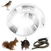 Répulsif Flexible pour Écureuils 0,5/1m Pointes Anti-Pigeons Pointes pour Oiseaux en Acier Inoxydable Jardin