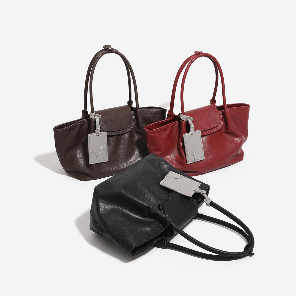 Simple, Elegant, Large-capacity Commuting Bag, Fashionable Bag for Mom, Big Girl Bag