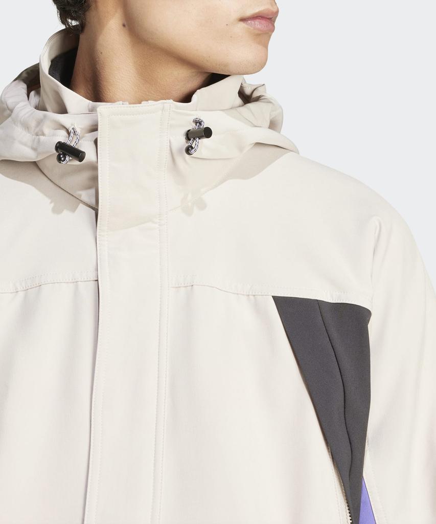 Adidas Colorblock Anorak - Beige / Jf2855