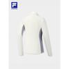 FILA Women's Half-Zip Knit Long Sleeve Sport Top