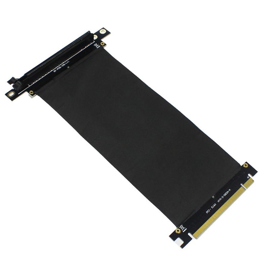 20cm PCI-E x16 3.0 Extender Riser Cable Vertical 90Degree Connector For VGA Card
