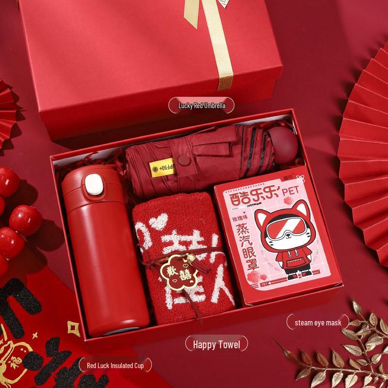 2026 Year of the Horse Employee Gifts: Customizable Creative Company Gift Set with Logo for New Year Souvenirs