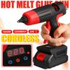 21V 1000W Welding Hot Air Guns Plastic Temperature Adjustable Anti-scald Nozzle for Lithium Battery Cordless Electric Hot Melt Glue Guns