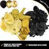 113PCS Black and Gold Latex Balloon Set Suitable for Birthday Parties, Weddings, Valentine's Day Party Decorations