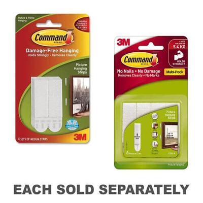 Bandes de suspension Command Moyennes (blanc)
