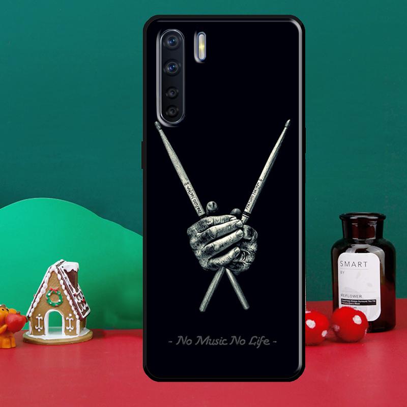

Барабан с музыкальным инструментом для OPPO A15 A83 A91 A93 A1K A3S A5S A52 A72 A54 A74 A94 A31 A5 A9 A53S 2020, чехол для телефона OPPO Reno5 Lite
