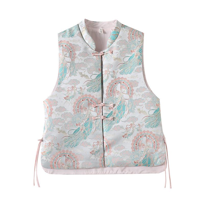 

Мама Весенний Жилет Пожилой Жилет Жилет Жилет Весна и Осень Мода 2025 Новый XXXL [Recommended 138-75kg]