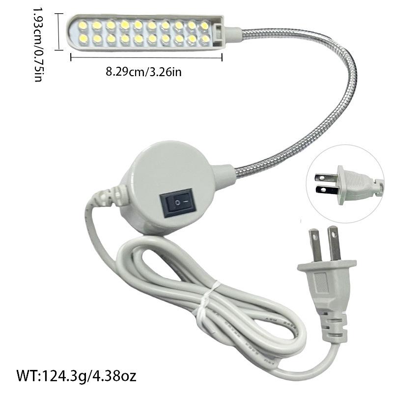 LED Sewing Machine Work Light - 10/20/30 Bead Options