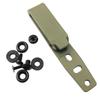 Outdoor-Messerclip Gürtelclip Abdeckung Messerrücken Holster Scheide Hinterer Hüftclip