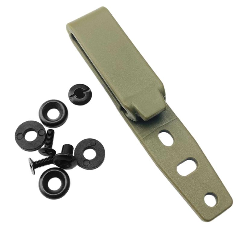 Outdoor-Messerclip Gürtelclip Abdeckung Messerrücken Holster Scheide Hinterer Hüftclip