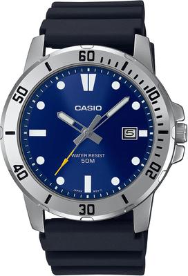 Standard Analog Quartz Watch Military Navy Overseas Model [Casio] Men's MTP-VD01-2EV [Item]