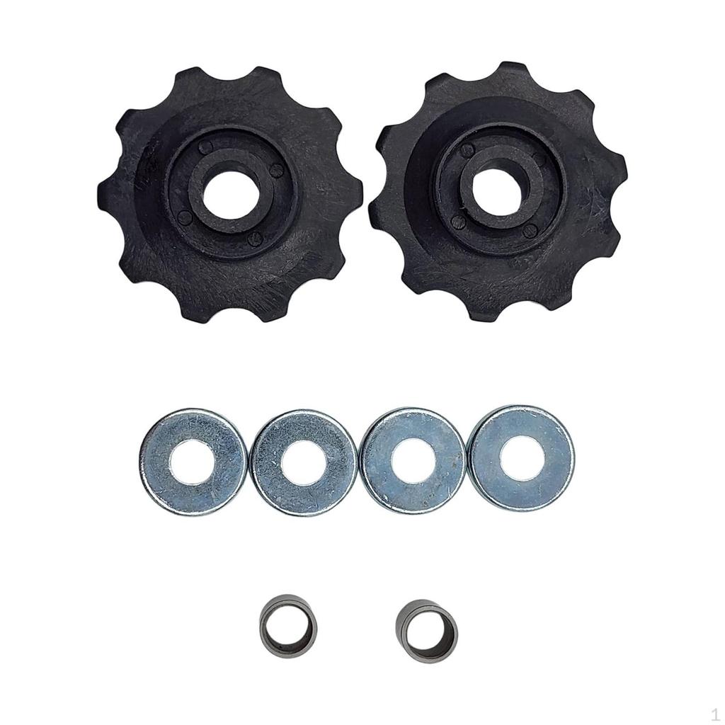 2Pcs Pulley Conversion Set with Wheel Caps and Bushings 6mm Jockey for High