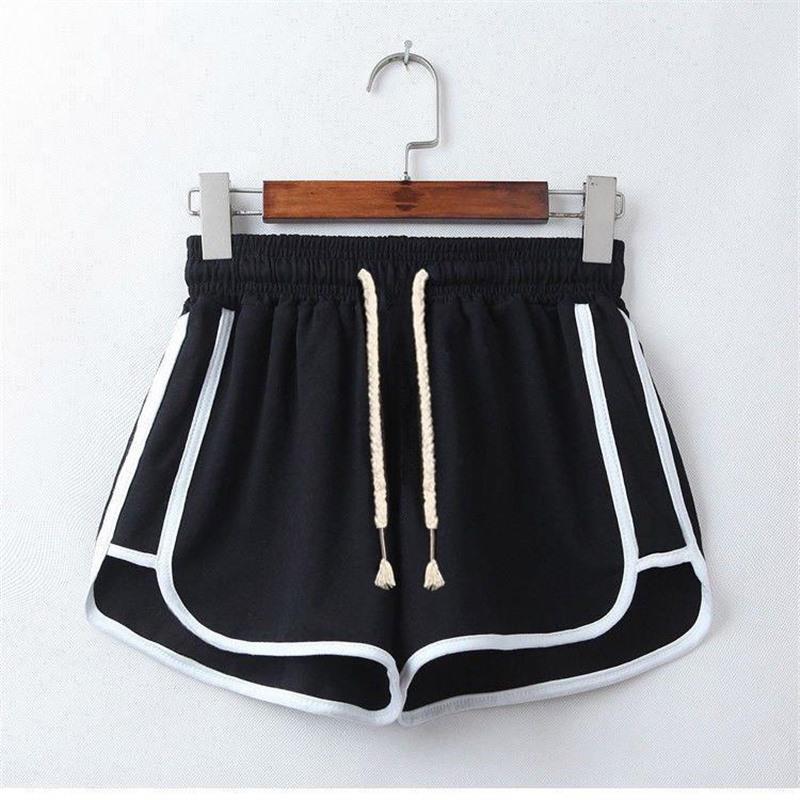 Women's High-Waisted A-Line Sports Shorts – Summer Thin, Three-Quarter Length, Slim, Loose, Casual Outerwear