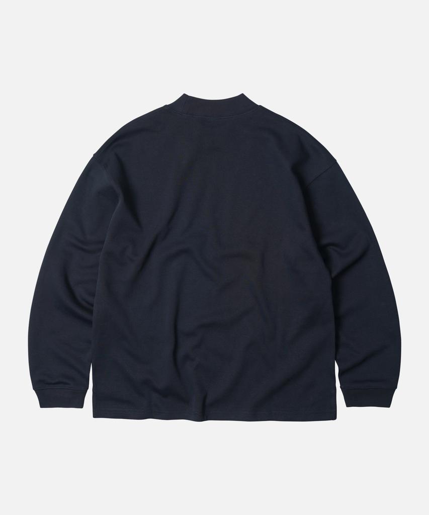 FRIZMWORKS Regular Mock Neck Tee _ Navy