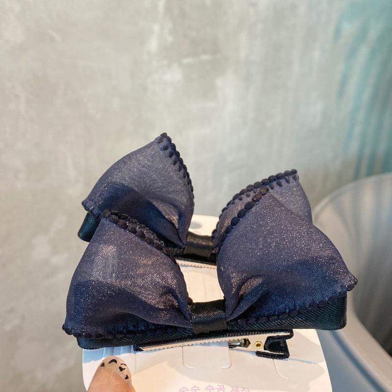 

Очаровательная 3D-заколка-бантик для девочек — свежий дизайн с двумя зажимами