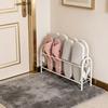Metal Shoe Organizer Rack Two-Layer Shoe Storage Shelf Home Storage Shelf  For Entrance Bathroom