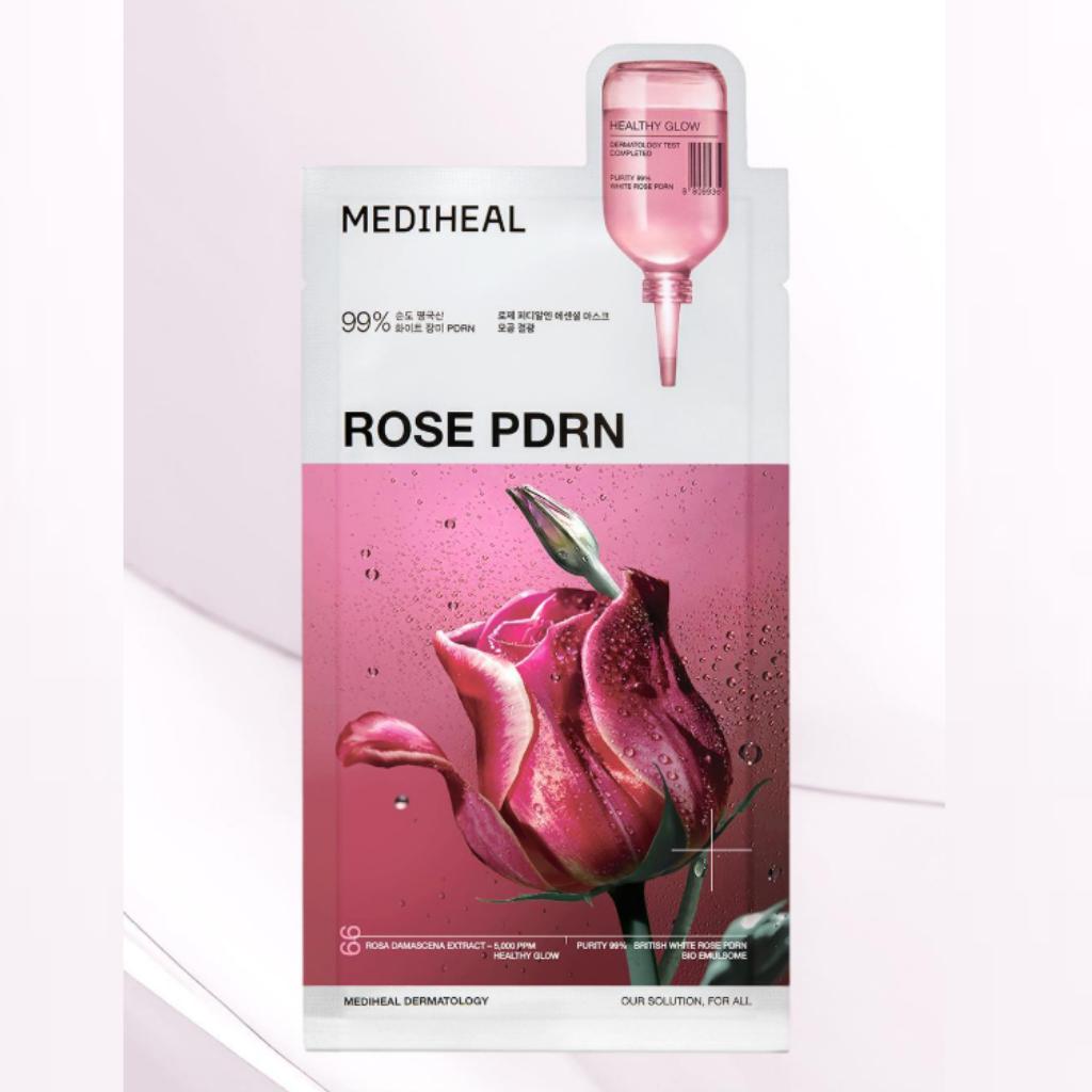 

[MEDIHEAL] Основна маска-серветка 7 видів - Оновлена та Новинки Rose PDRN