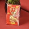 Golden Foil Key Chain Pendant Zinc Zinc Alloy Metal Bag Ornaments Car Key Chains  Lucky Wealth