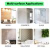 2" Door Stopper Wall Protector with Strong Back Adhesive Reusable Premium Door Stopper for Home Office Protecting Wall Shock Absorbent Gel Self Adhes