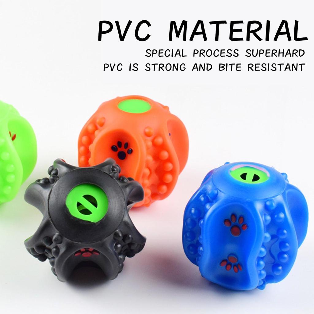 Curved Spherical Sounding Strange Call Leakage Food Ball Dog Educational Molar Dog Toy