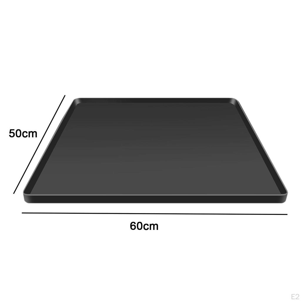 -Drip Tray, -Floor Mat for The Refrigerator, Prevents, Freezer Mat, Mini Drip Tray