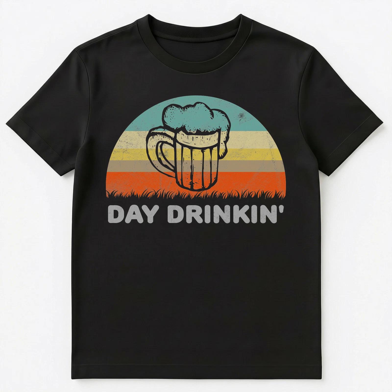 Funny Day Drinking T Shirt Unisex T-Shirt 3XL