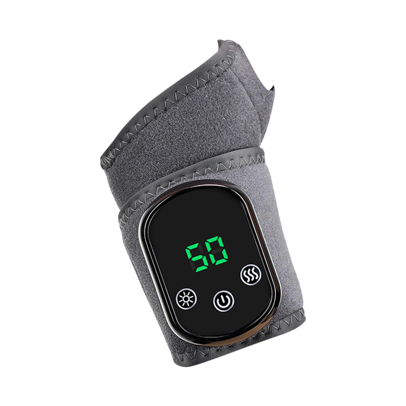 3 in 1 Triple Method Massager Portable Heated Ankle Wrap Rechargeable Electric Ankle Brace Ankle Guard Band for Joint Protection