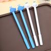 4 Pcs Cute Cartoon Water Whale Modeling Neutral Pen Creative Student Office Water Pen Black Signature Pen Stationery