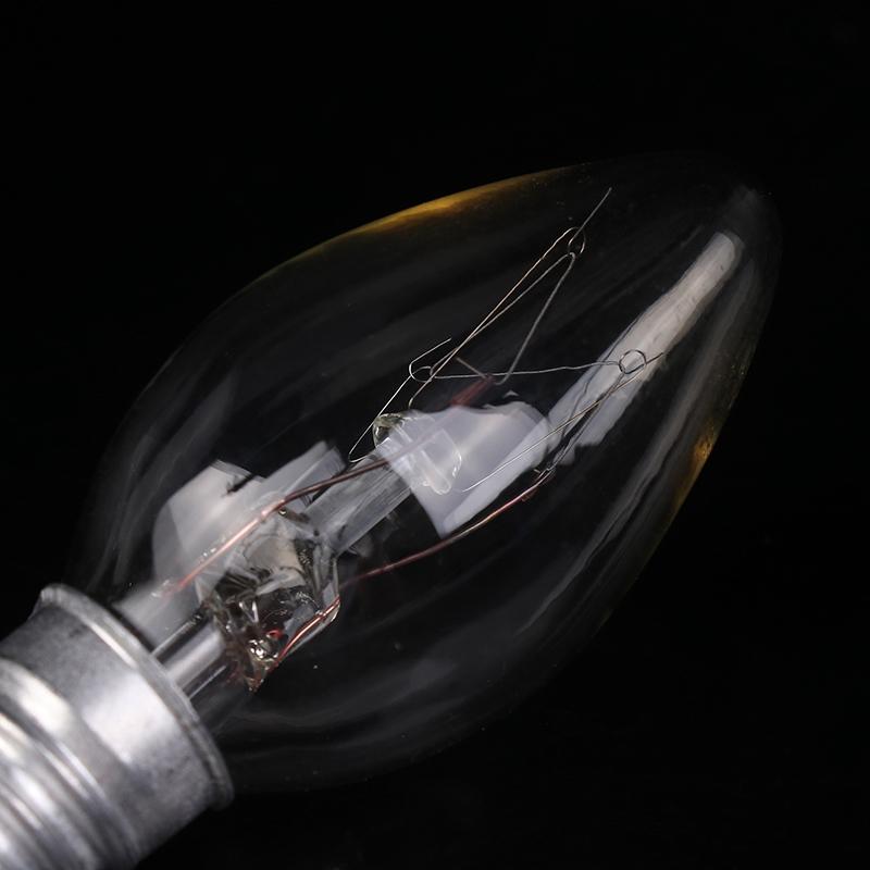 1Pc C7 7W/10W E12/E14 Warm White Bulbs 110V/220V 55*22Mm Christmas Chandelier Plug-In Flea Trap Salt Lamp Candle Light Decor