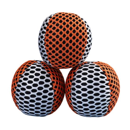 3Pcs Set Filled Toss Soft Fabric Football Bags Balls Juggling Balls