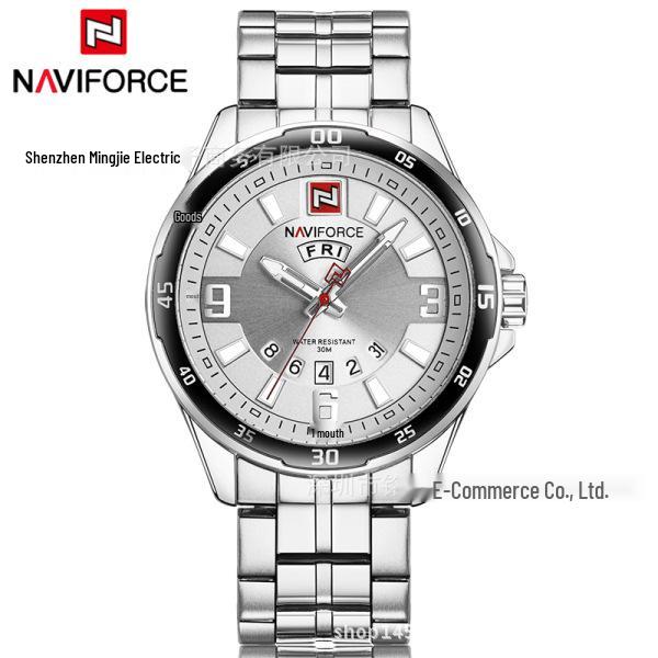 NAVIFORCE Lingxiang 9106 Men s Casual Fashion Multifunctional Waterproof Wristwatch