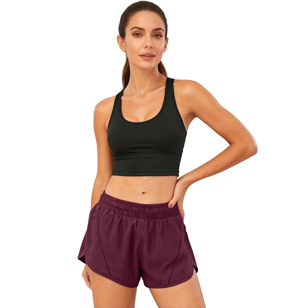 Women's Casual Loose Color Pants Pocket Utility Shorts