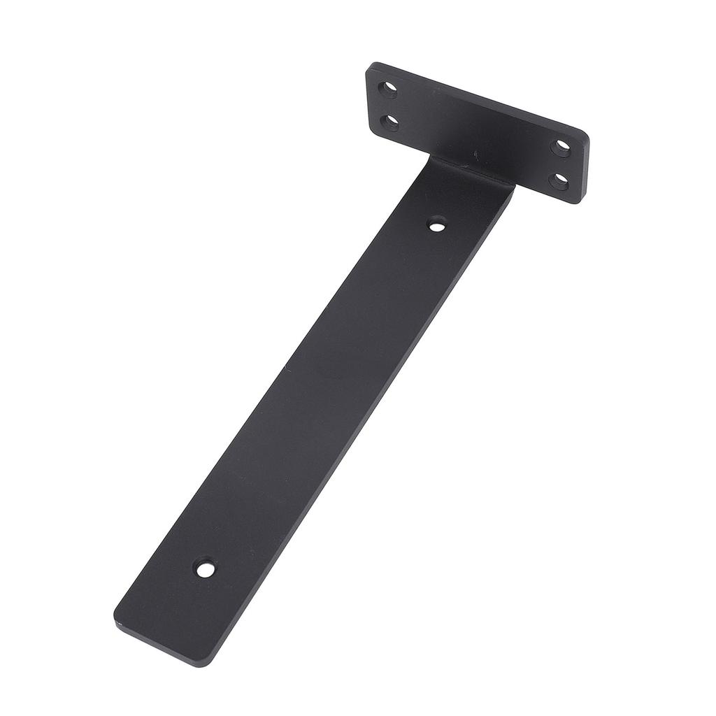 6Pcs 10in Shelf Bracket Iron L Shaped 200lbs Bearing Floating Shelf Bracket for Study Makeup Room