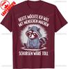 Pushing People Funny Tshirt Sarcastic Humor Graphic Oneck Tee Social Distance Trendy Unisex Cotton Casual Streetwear Vintage