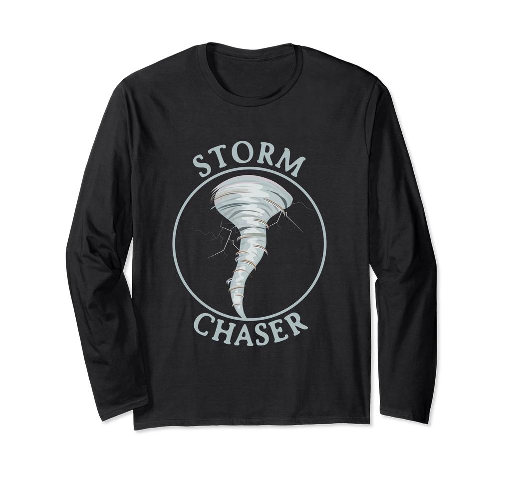 Storm Chaser Tornado Severe Weather Long-Sleeve T-Shirt for Men, Women, and Kids