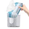 Napkins Storage Box Wall-Mounted Tissue Box No Punching Wipes Container for Kitchen Bedroom Bathroom