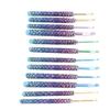 12Pcs Crochet Hooks Ergonomic Soft Handle Aluminum Crochet Needle Kit for Beginners for Crochet Accessories12 Pcs OPP