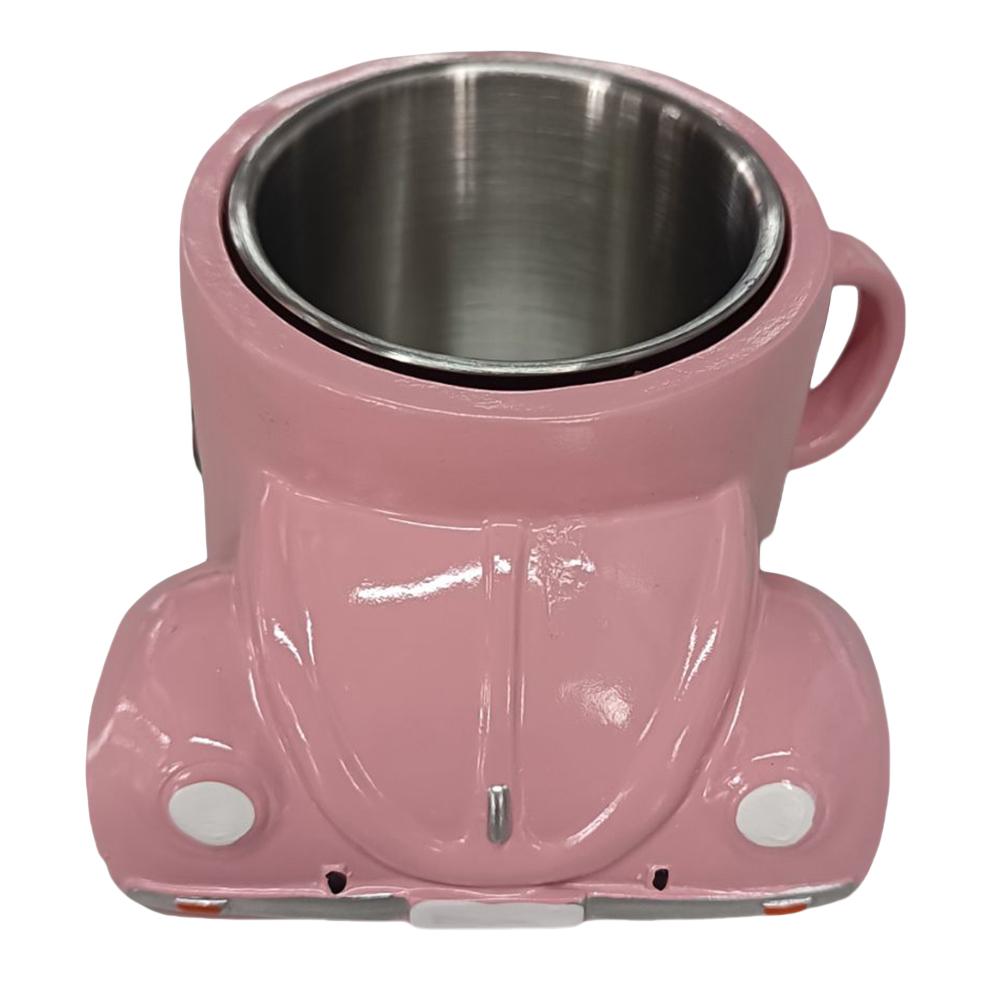 Beetle Shaped Creative Coffee Mug Heat Resist Funny Coffee Cup Large Capacity Handmade Decoration Cup for Home Kitchen