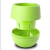 Colourful Mini Round Plastic Plant Flower Pot Garden Home Office Decor Planter