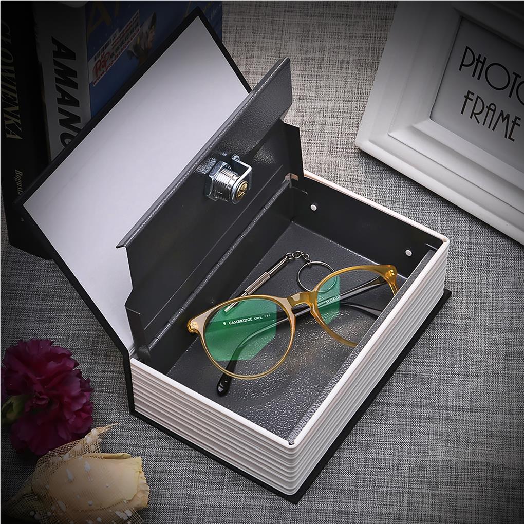 Piggy Bank Saving Box Cash Holder Kid Fine Workmanship Compact Size Long-lasting Case Dictionary Keys Lock-up Boxes